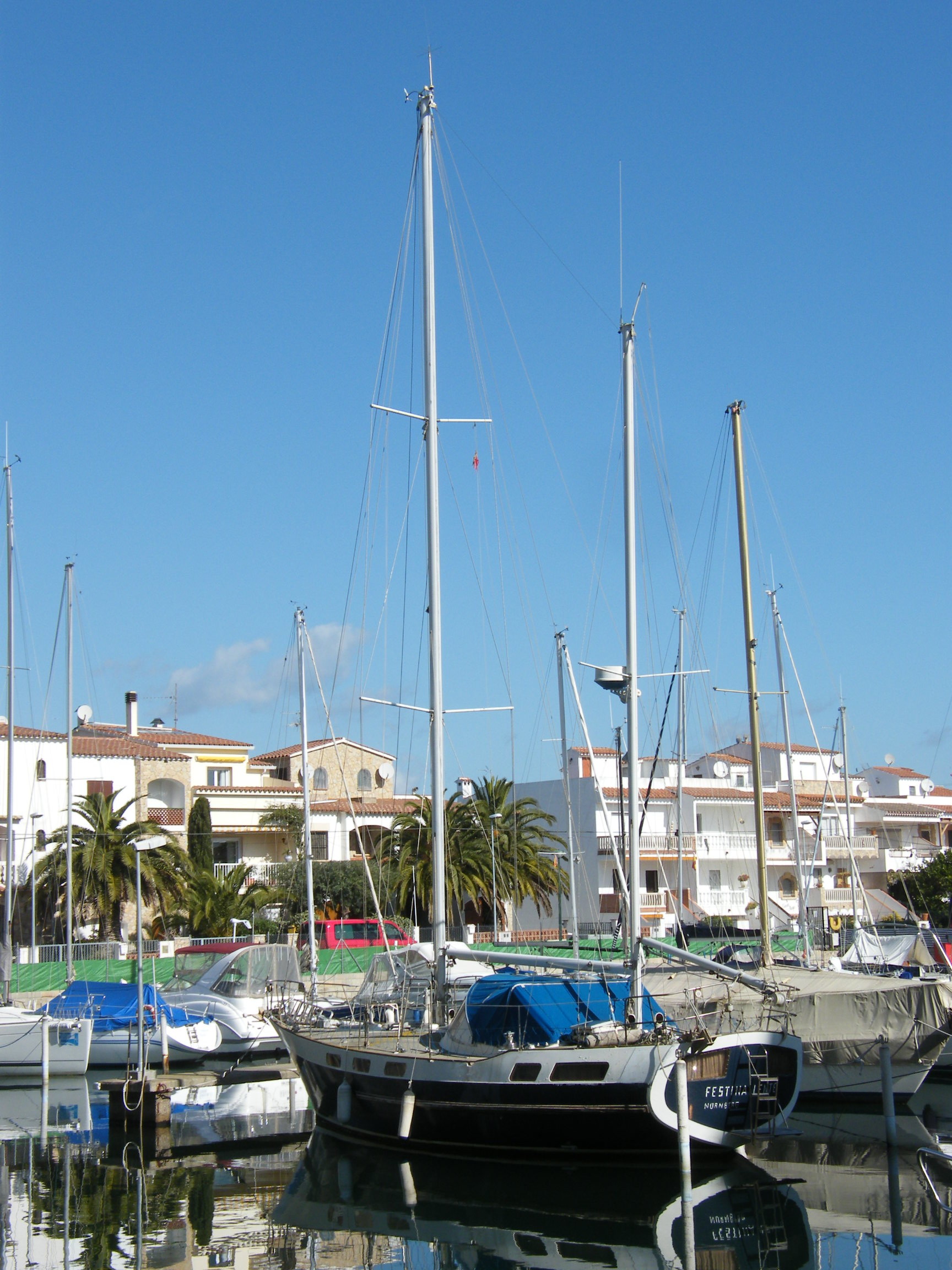 Festina Lente auf ihrem alten Liegeplatz in Bahia